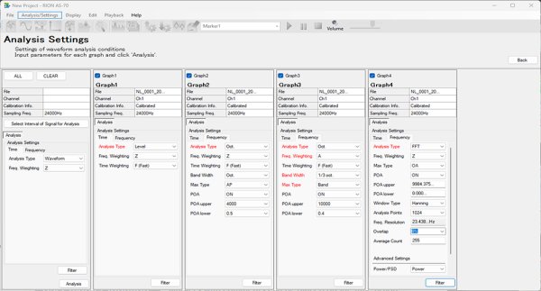 Rion AS-70 Waveform Analysis Software - Image 6