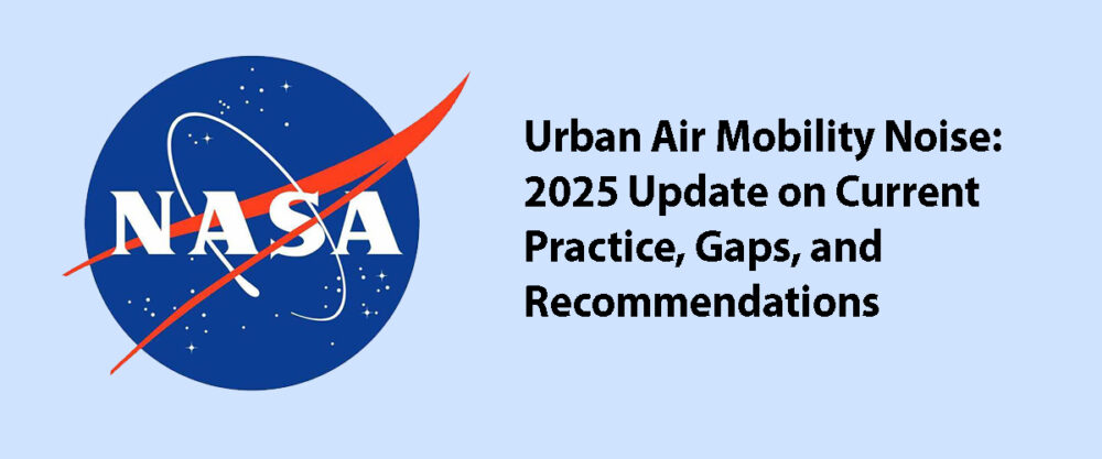 Urban Air Mobility Noise